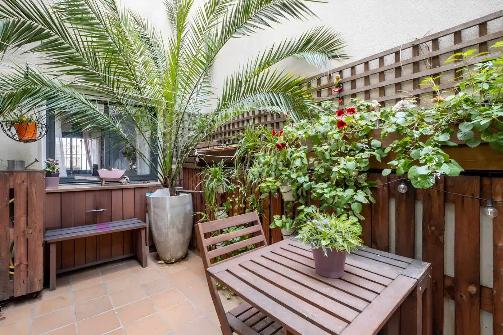 Terrace of Flat for sale in Sant Cugat del Vallès  with Air Conditioner, Heating and Parquet flooring
