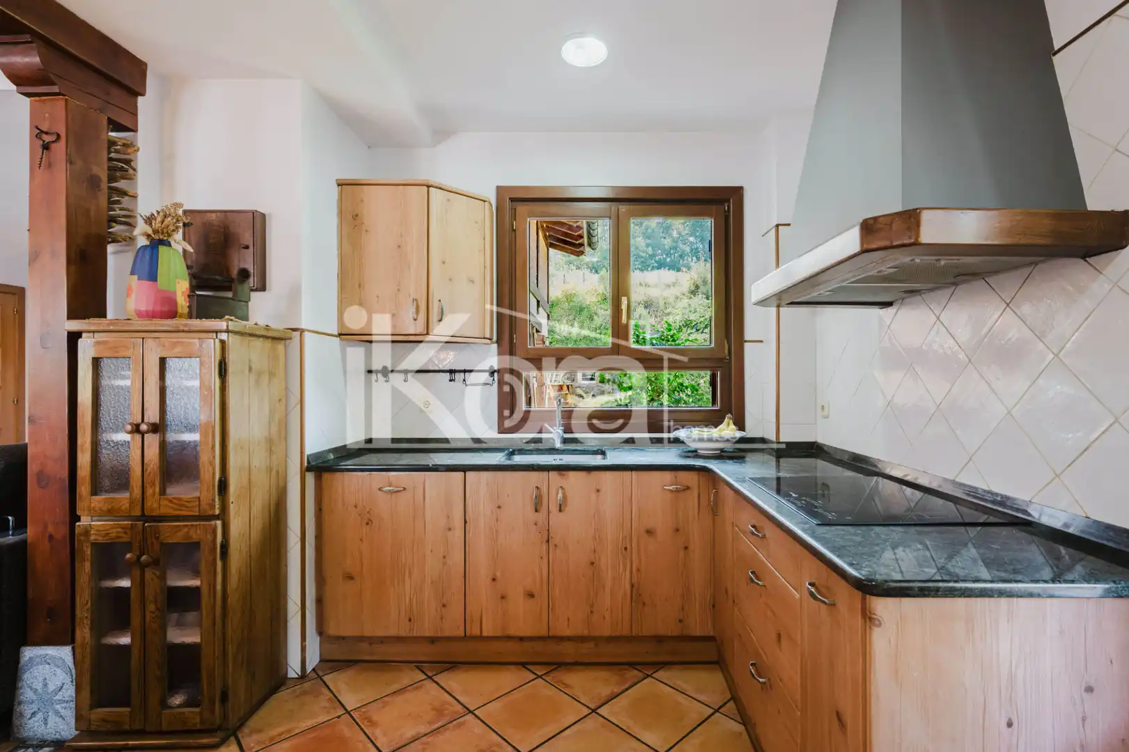 Cocina de Casa adosada en venta en Bergara con Calefacción, Jardín privado y Parquet