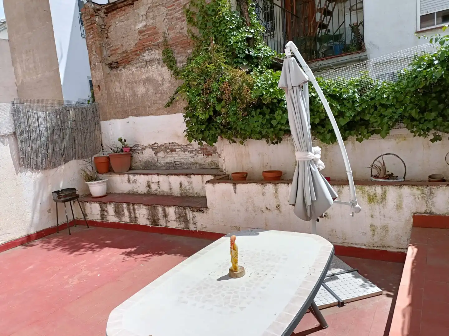 Terraza de Piso de alquiler en Granada con Calefacción, Terraza y Amueblado