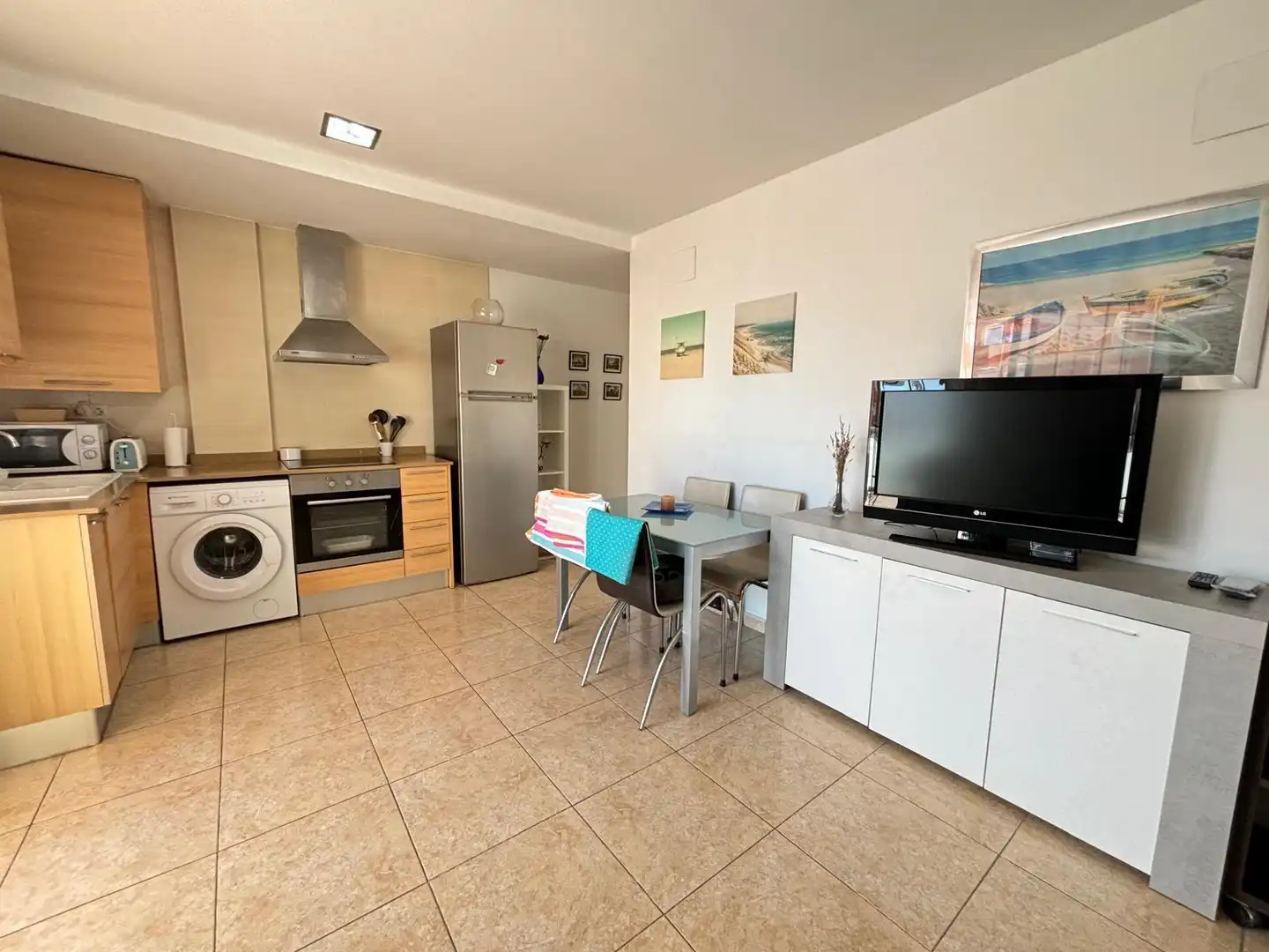 Kitchen of Apartments for rent in Chilches / Xilxes  with Terrace and Furnished
