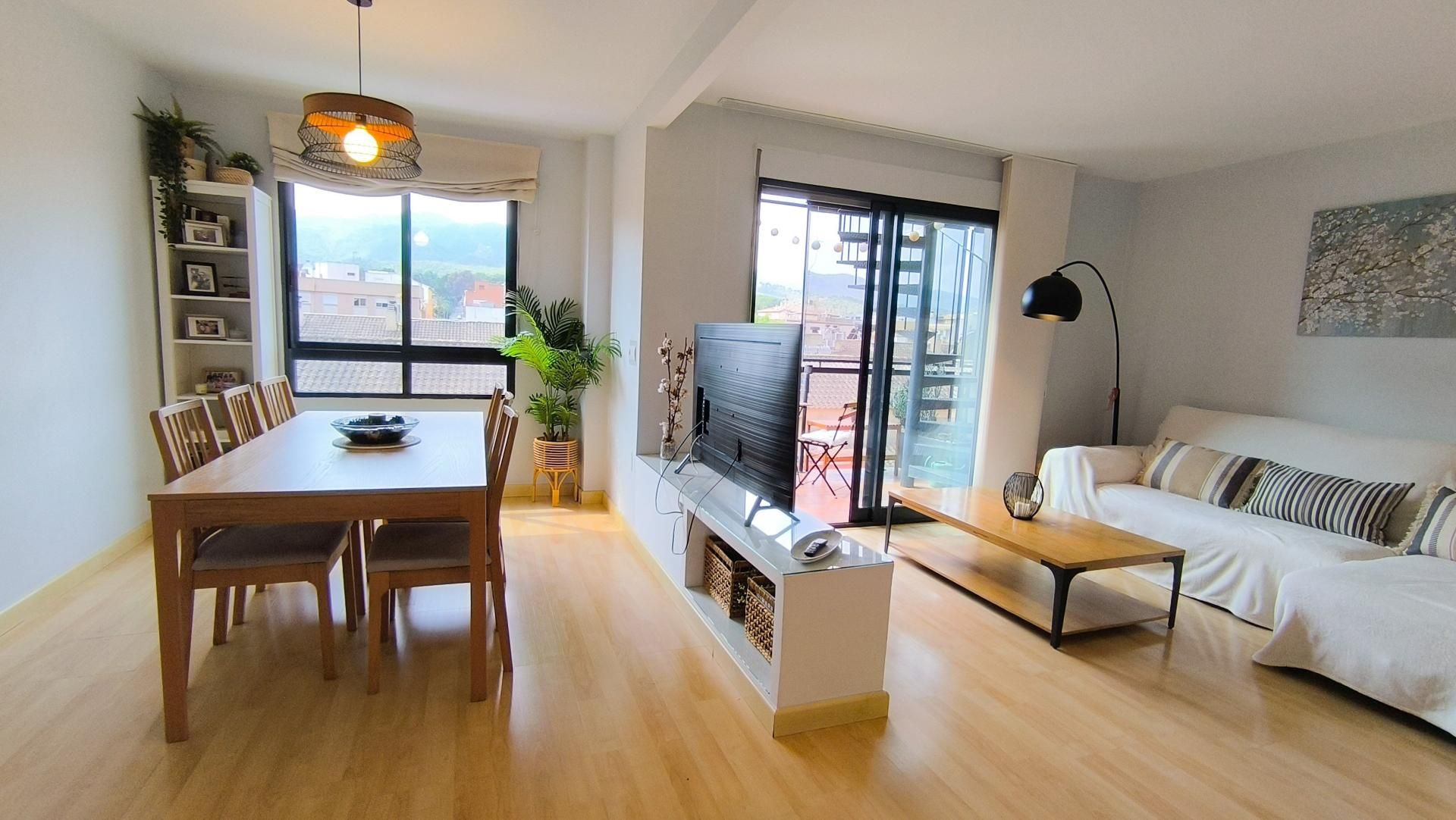 Sala de estar de Ático en venta en  Murcia Capital con Terraza y Balcón