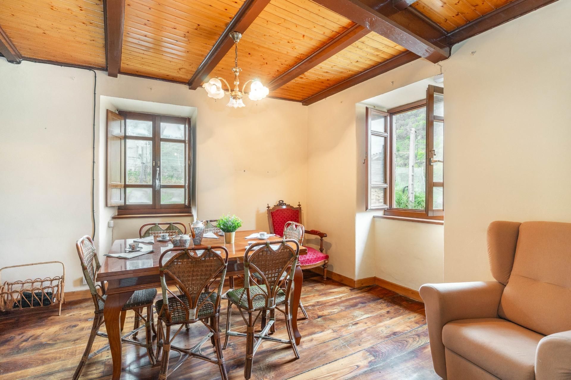 Dining room of House or chalet for sale in Taramundi  with Heating, Storage room and Balcony