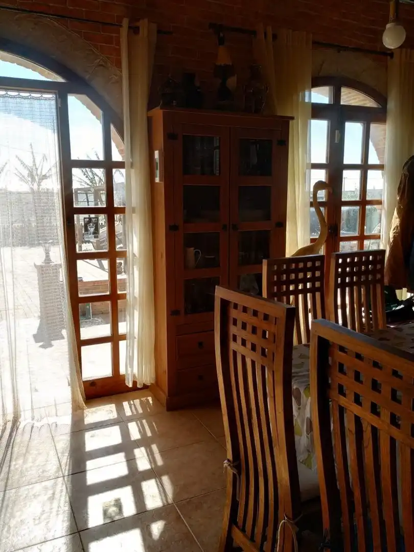 Menjador de Finca rústica en venda en La Ràpita amb Aire condicionat, Calefacció i Jardí privat