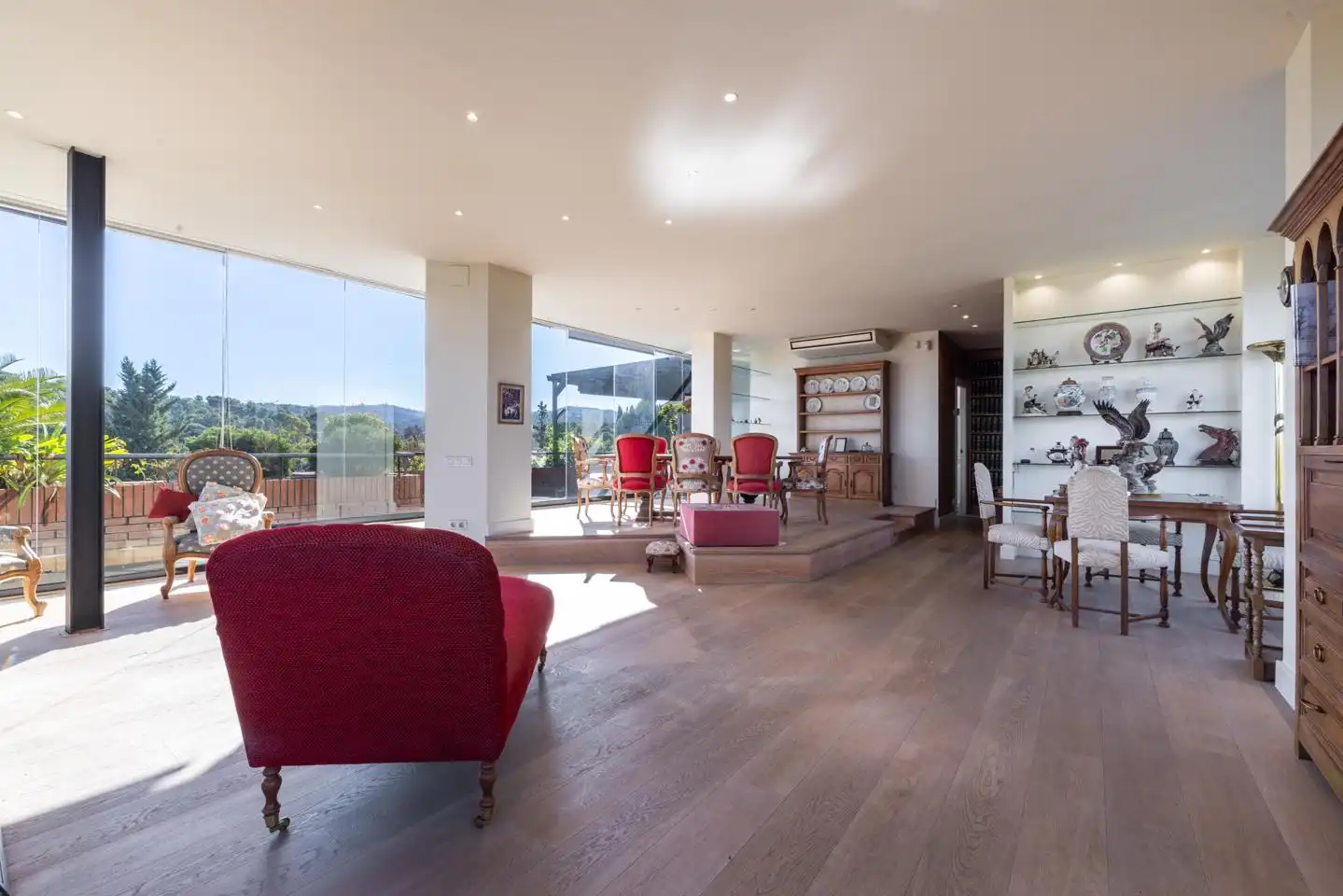 Sala d'estar de Pis en venda en Sant Cugat del Vallès
