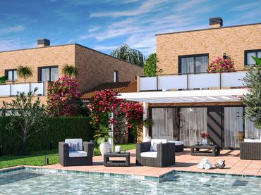 Neubau-Haus mit Balkon zum Verkauf in Begues