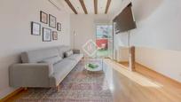 Living room of Flat for sale in  Madrid Capital  with Air Conditioner, Heating and Parquet flooring