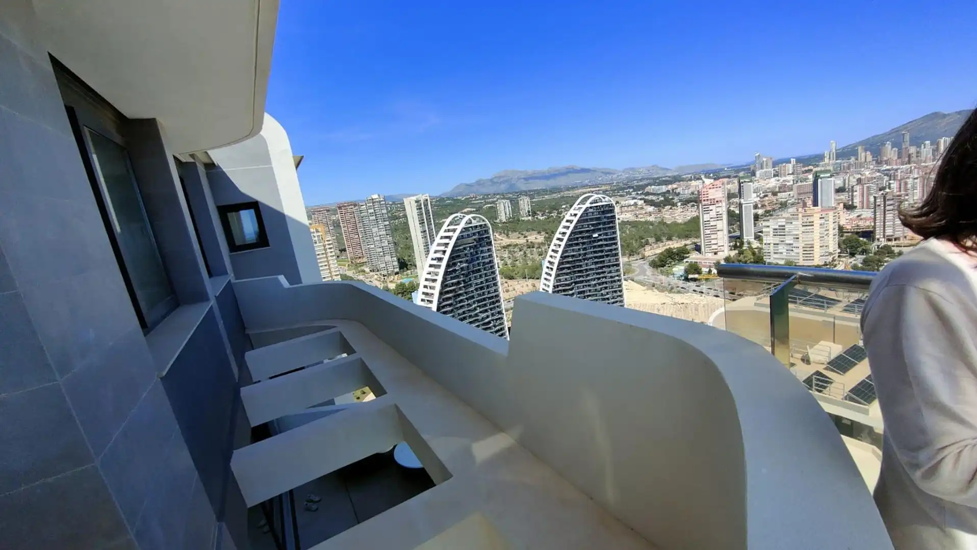 Terraza de Ático en venta en Benidorm con Aire acondicionado, Jardín privado y Terraza