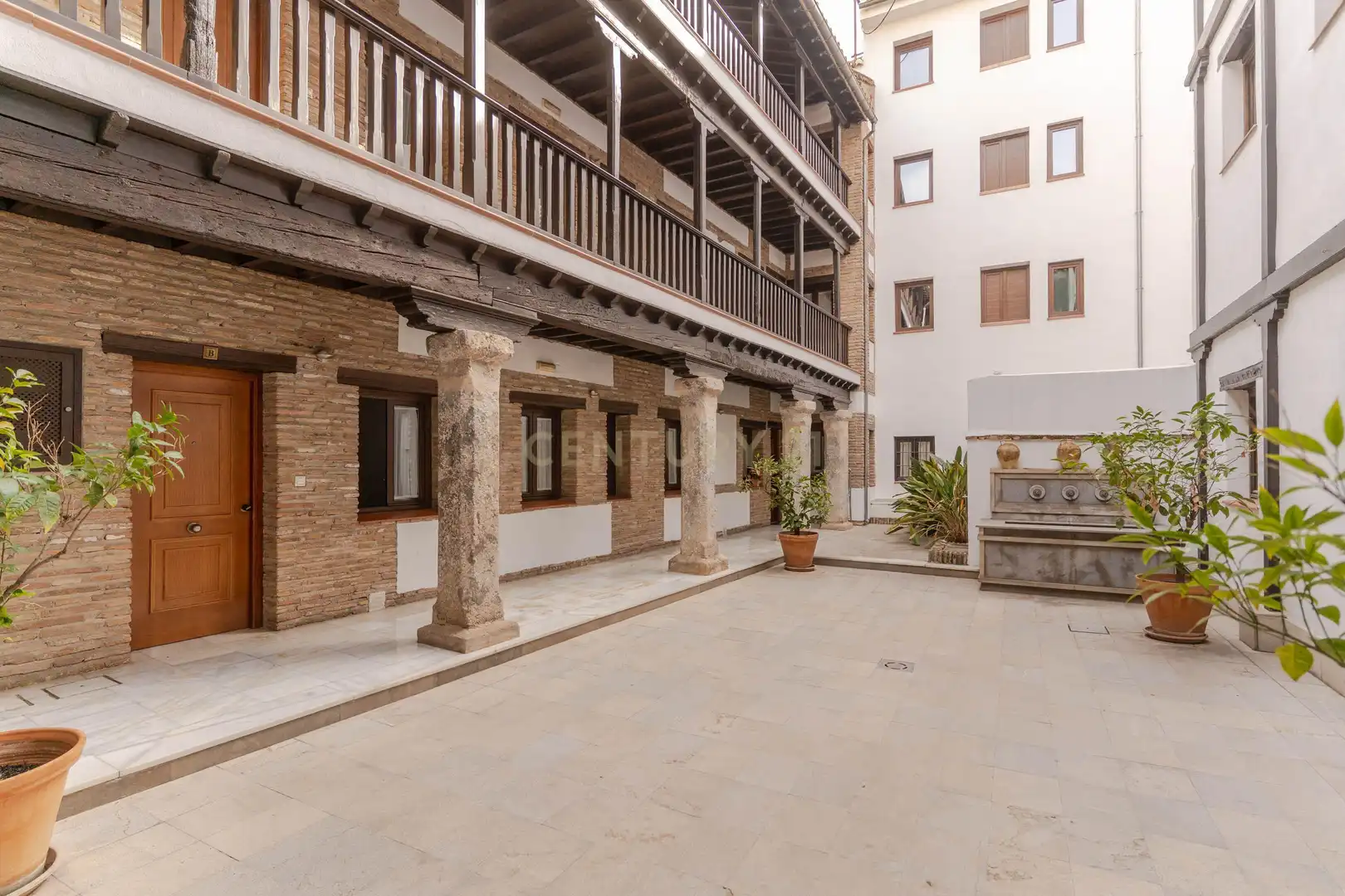 Terrasse von Wohnung zur Miete in Centro