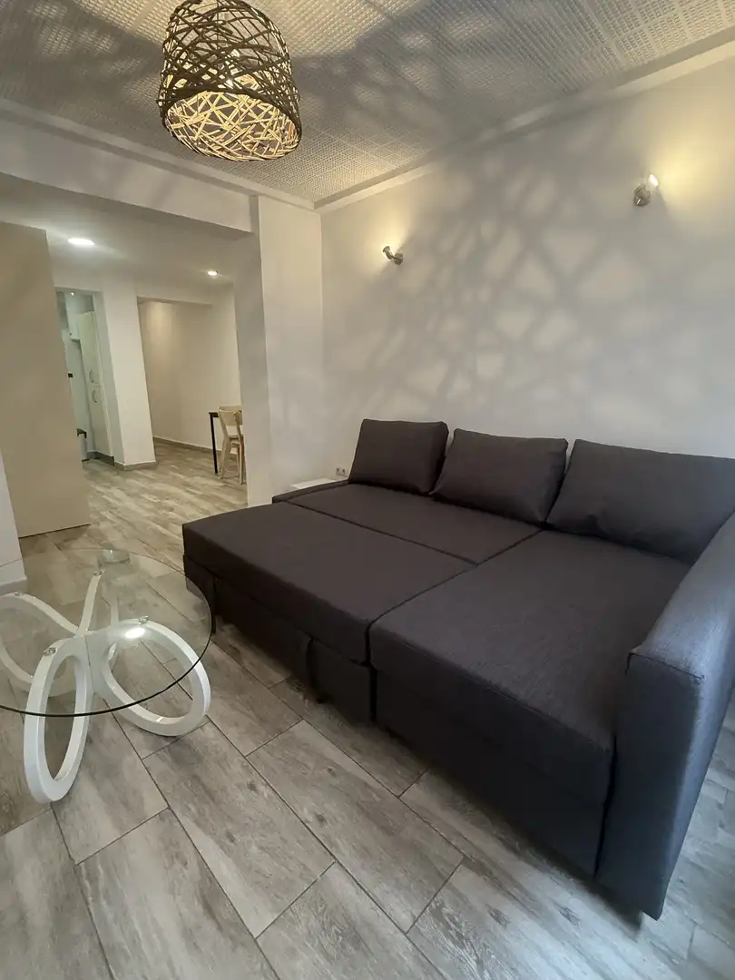 Wohnzimmer von Wohnung zur Miete in  Valencia Capital mit Klimaanlage