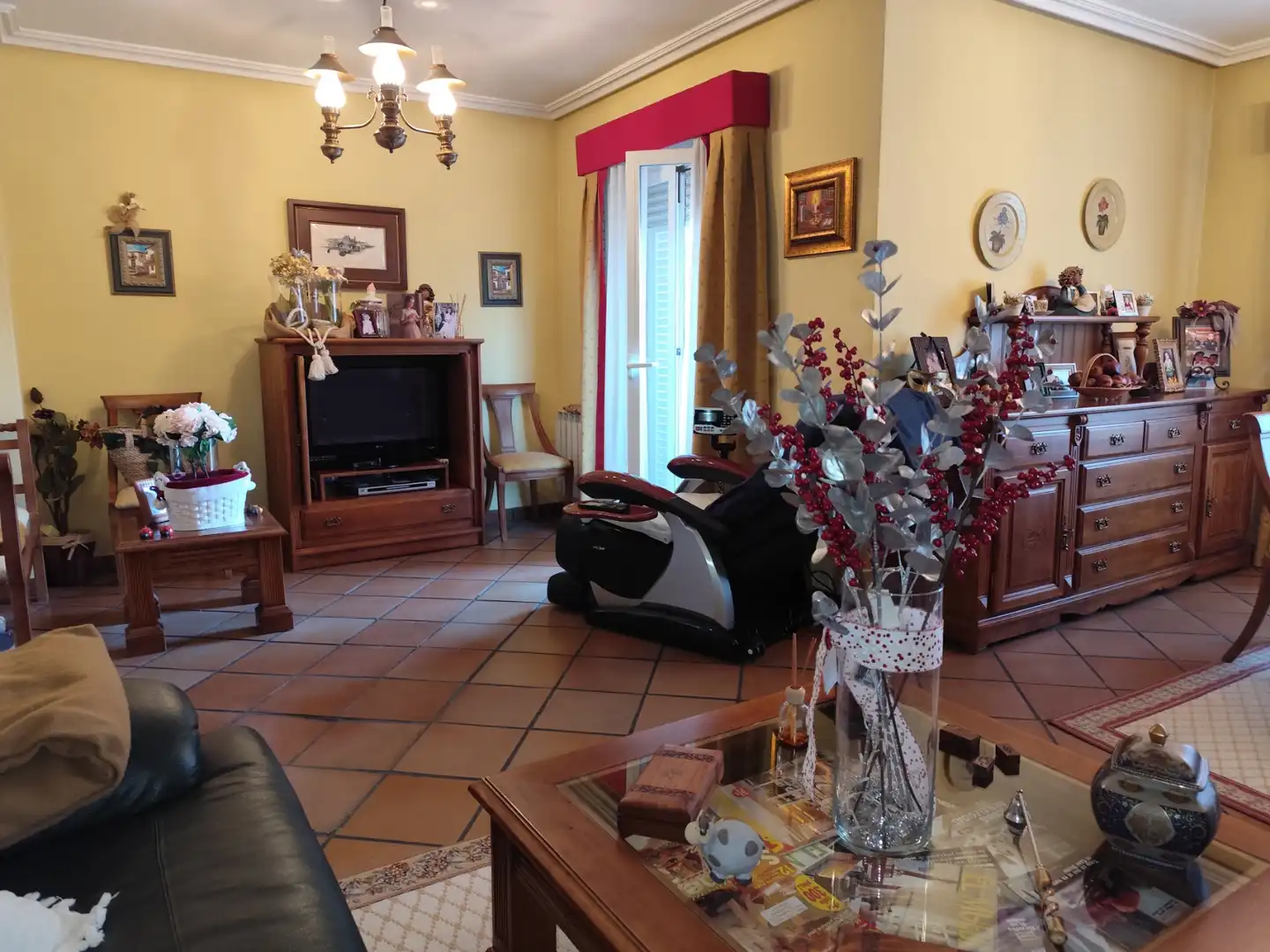 Living room of Detached homes for sale in Móstoles  with Heating, Private garden and Parquet flooring