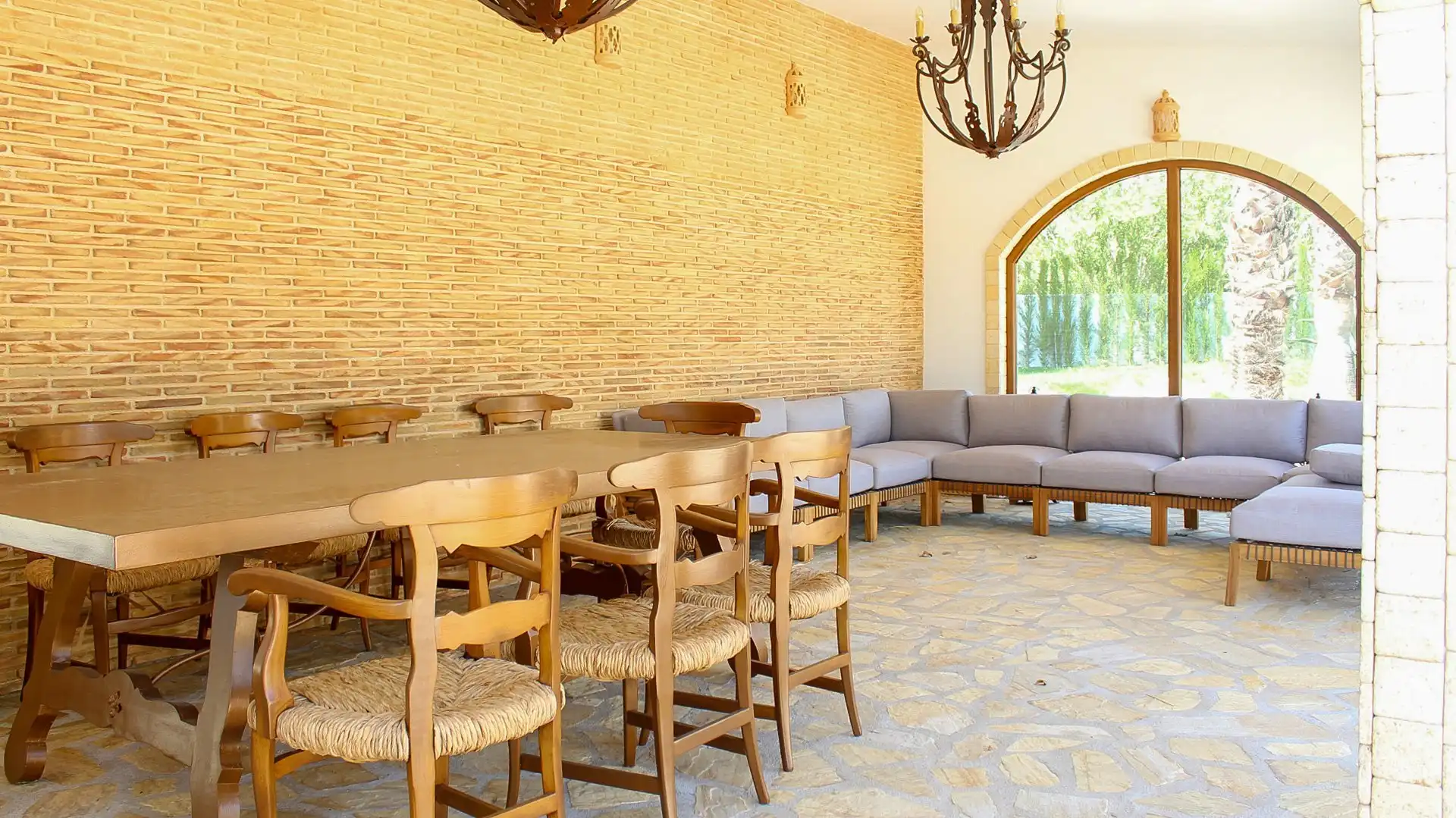 Dining room of Houses for sale in Dénia  with Air Conditioner, Heating and Private garden