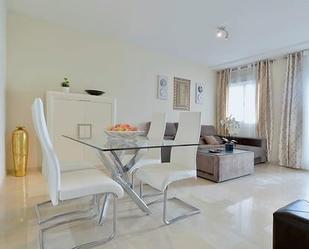 Dining room of Duplex to rent in Estepona  with Air Conditioner, Terrace and Balcony