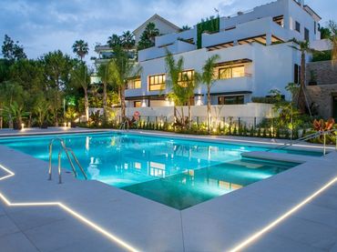 Penthouse mit Pool zum Verkauf in Milla de Oro