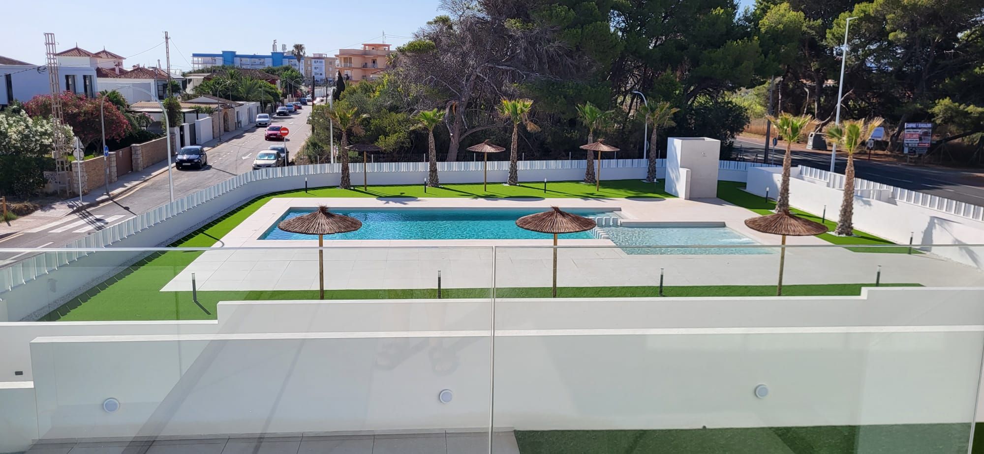 Swimming pool of Flat for sale in Dénia  with Air Conditioner, Private garden and Terrace