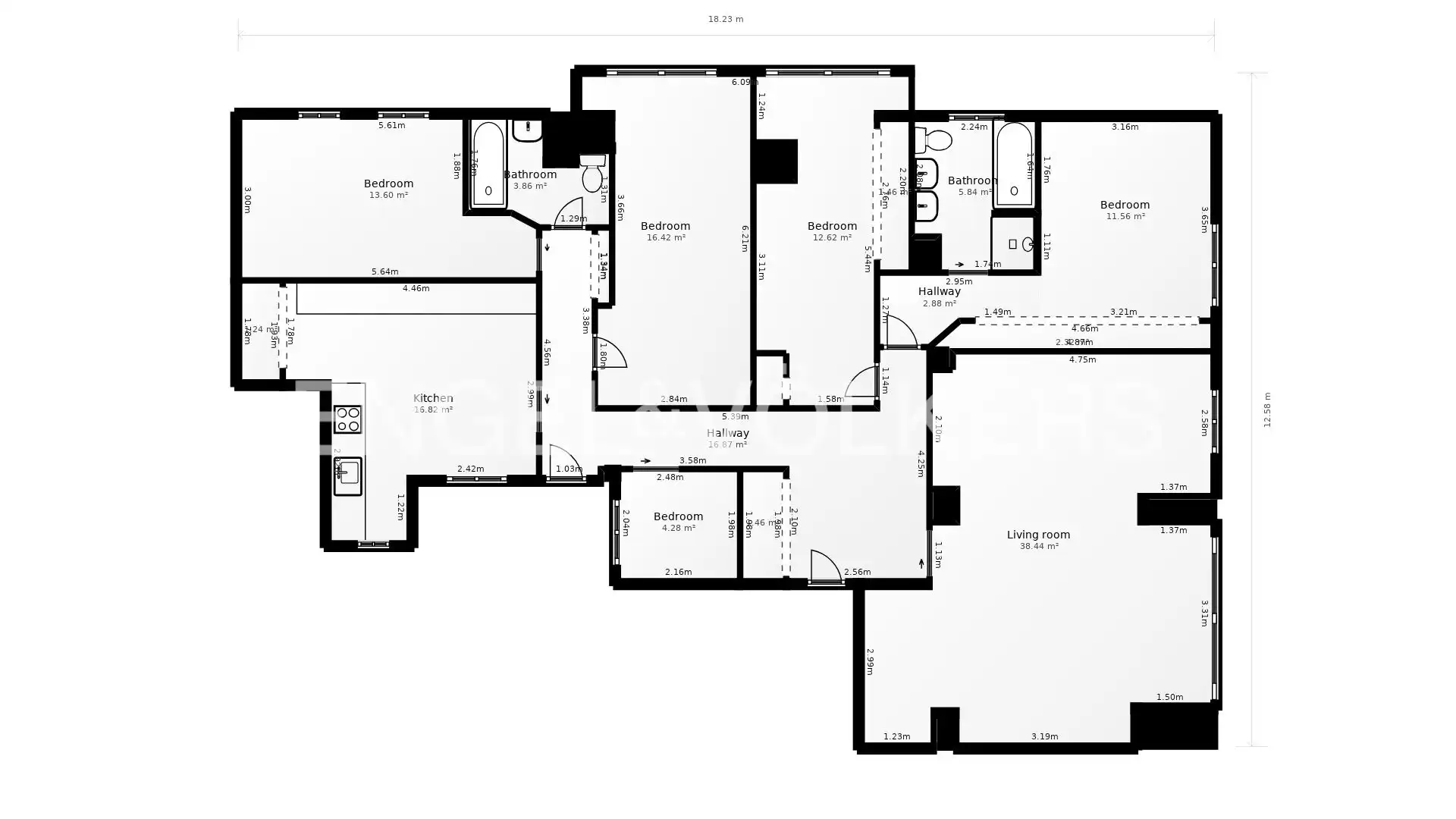 Piso en venta en Chamartín