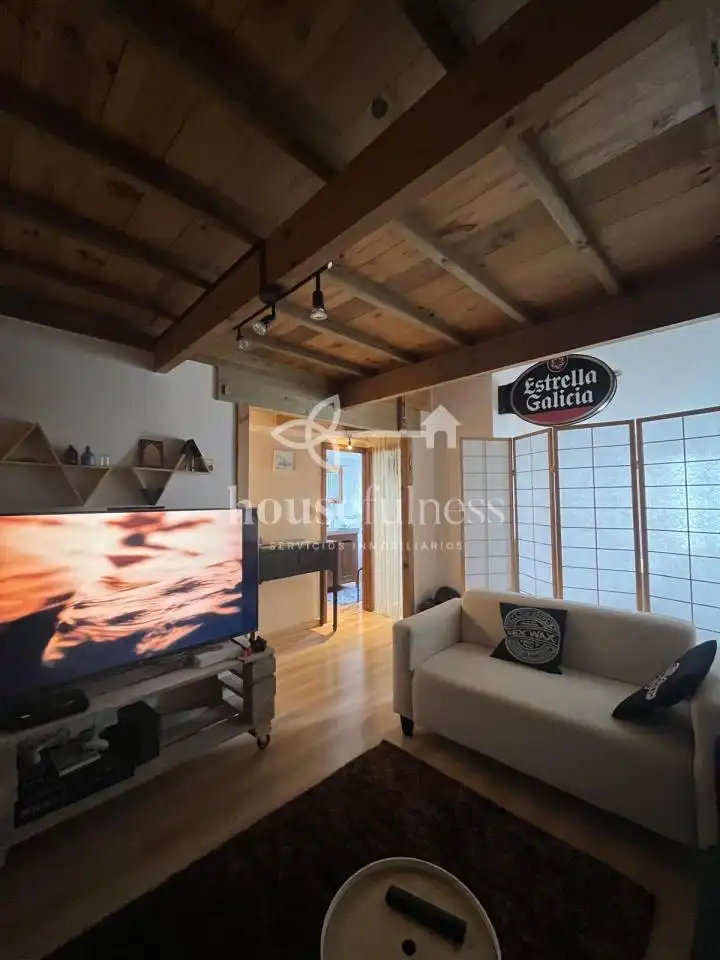 Living room of Apartments for sale in Ferrol  with Parquet flooring and Storage room
