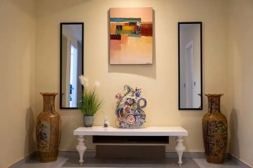 Sala de estar de Casa o chalet en venta en Altea con Aire acondicionado, Jardín privado y Terraza
