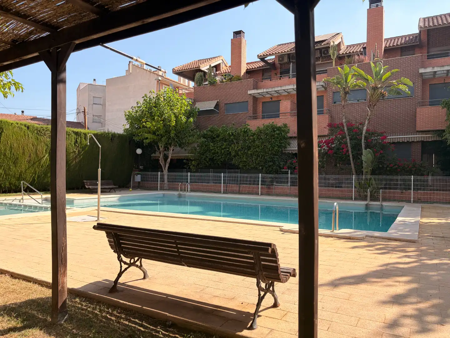 Piscina de Casa adosada en venda en Murcia amb Aire condicionat, Terrassa i Traster