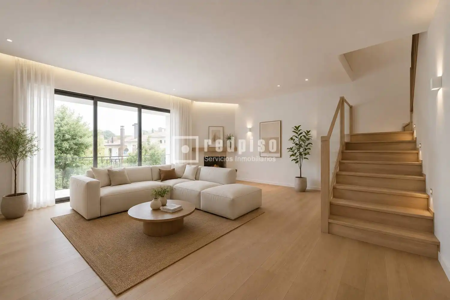 Sala de estar de Casa o chalet en venta en Torrelodones con Terraza y Trastero