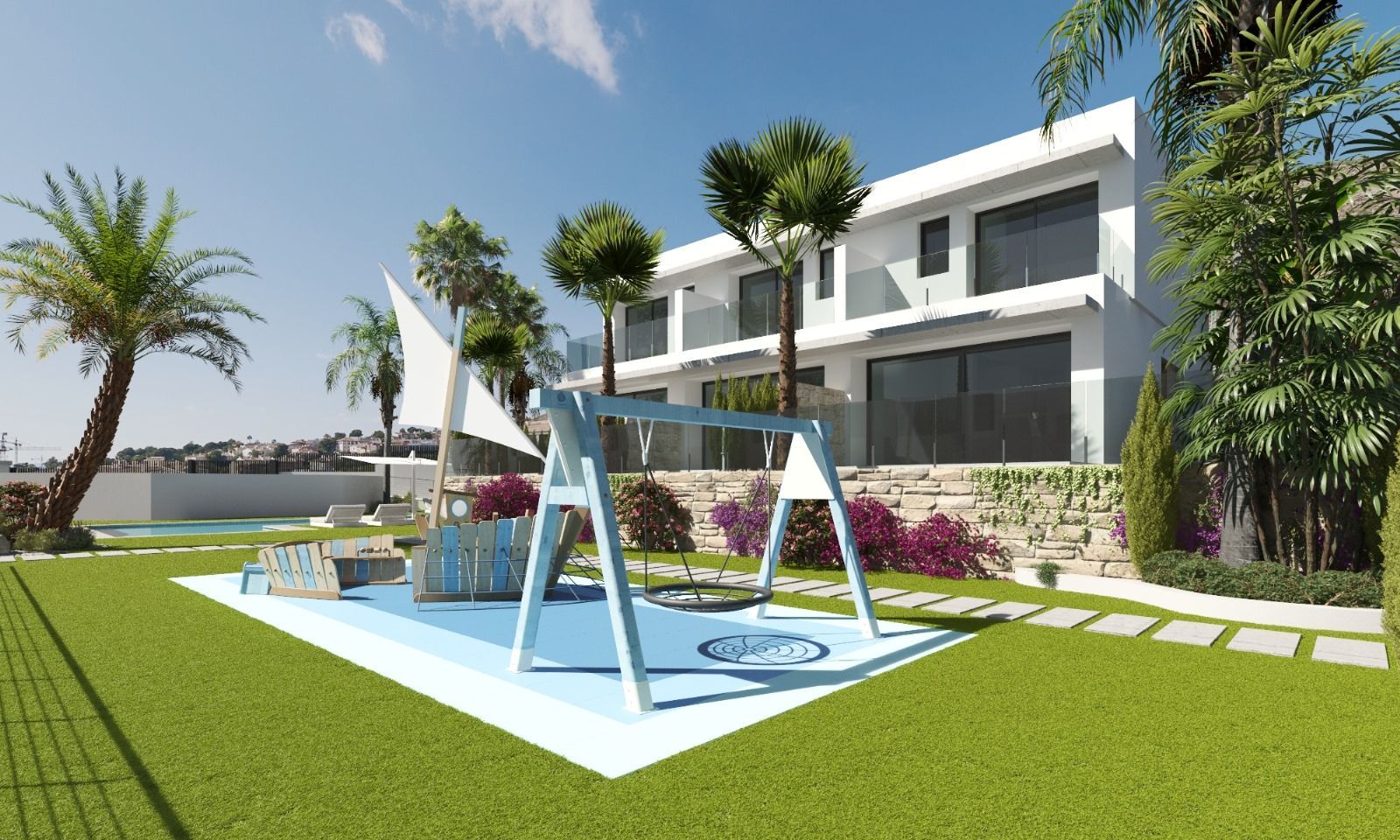 Garden of Land for sale in Finestrat