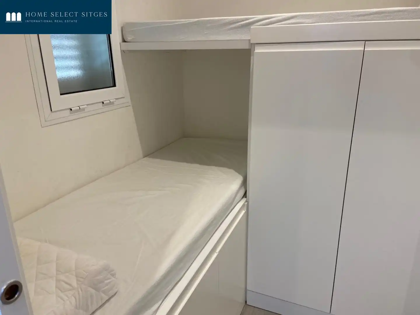 Bedroom of Apartments for rent in Sitges  with Air Conditioner, Heating and Private garden