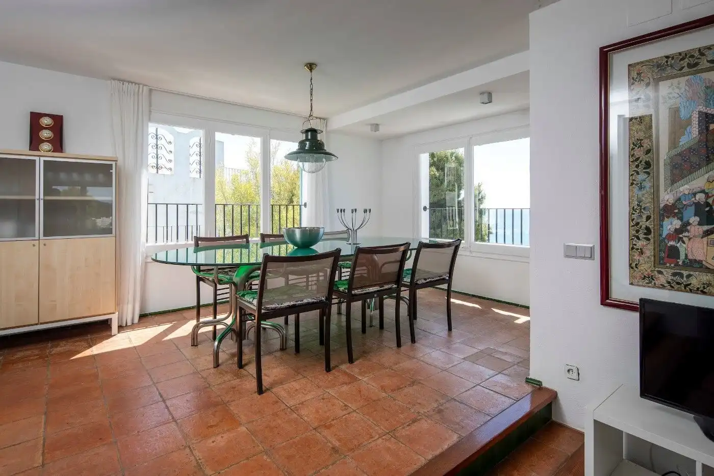Comedor de Casa o chalet en venta en L'Estartit con Terraza, Piscina y Amueblado