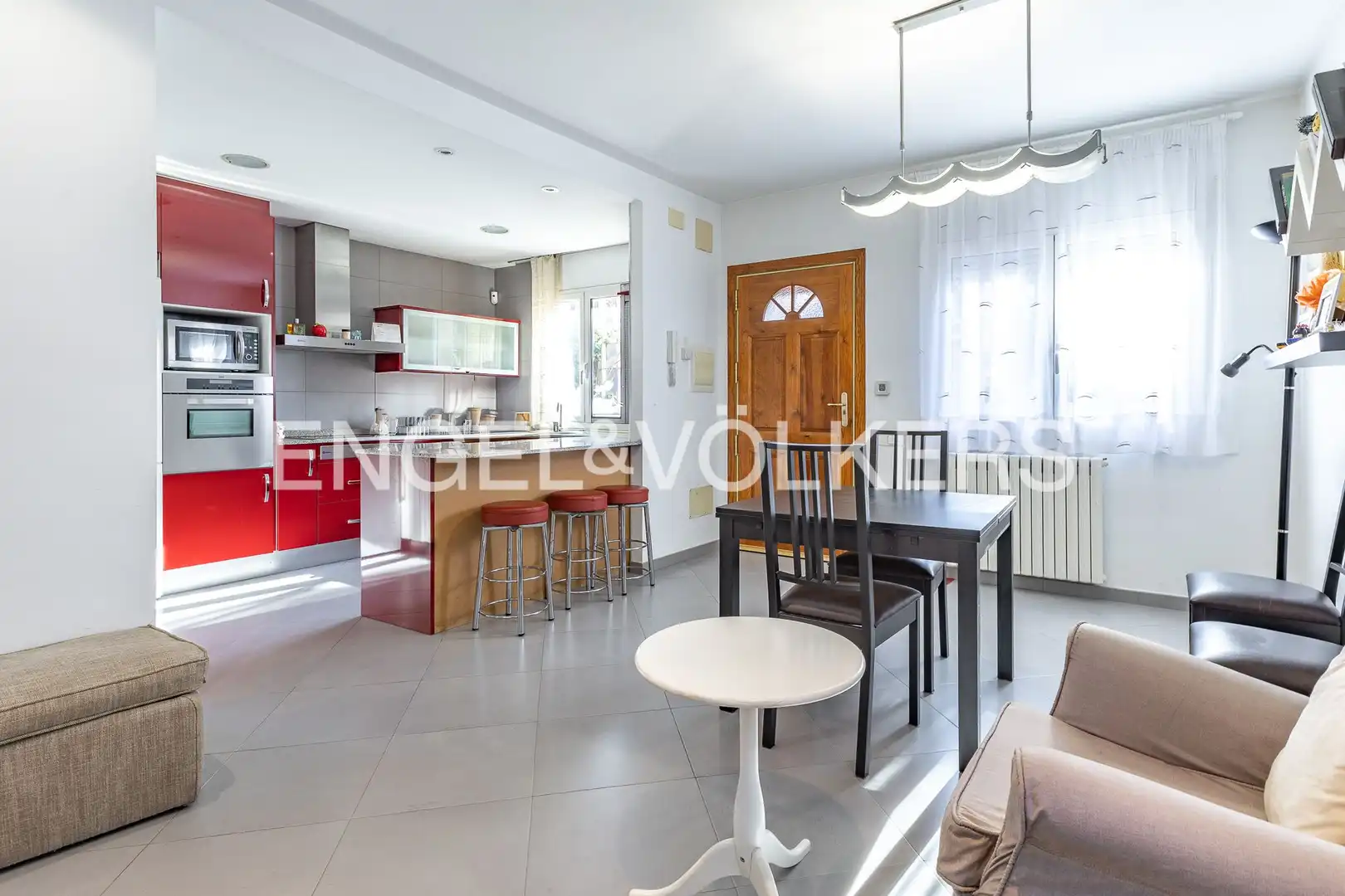 Kitchen of Houses for sale in Sant Cugat del Vallès  with Air Conditioner, Heating and Private garden