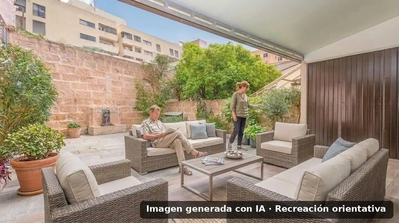 Terrassa de Planta baixa en venda en  Palma de Mallorca amb Aire condicionat, Calefacció i Jardí privat