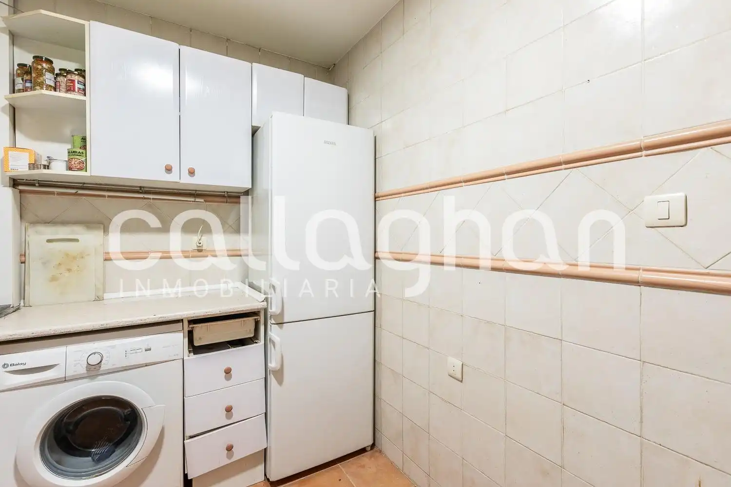 Cuina de Pis de lloguer en Valencia amb Aire condicionat, Calefacció i Parquet