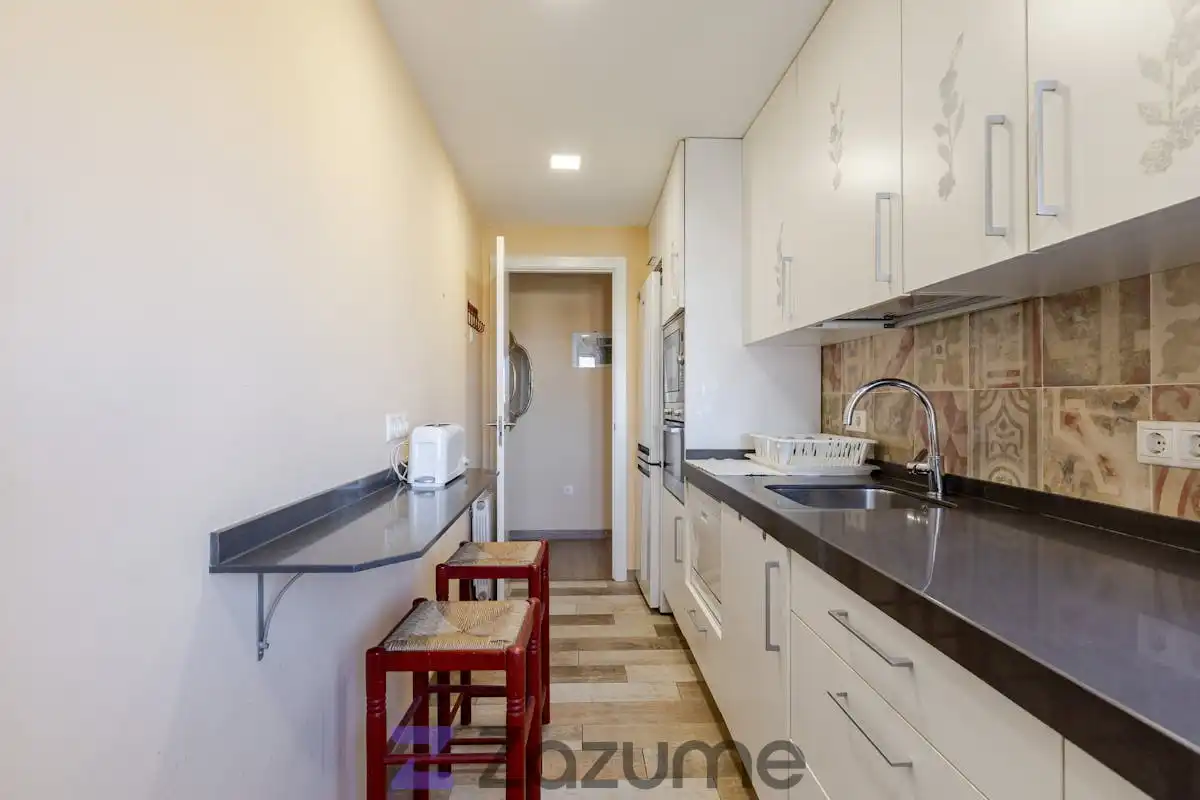 Kitchen of Flat for rent in Madrid  with Air Conditioner, Heating and Furnished