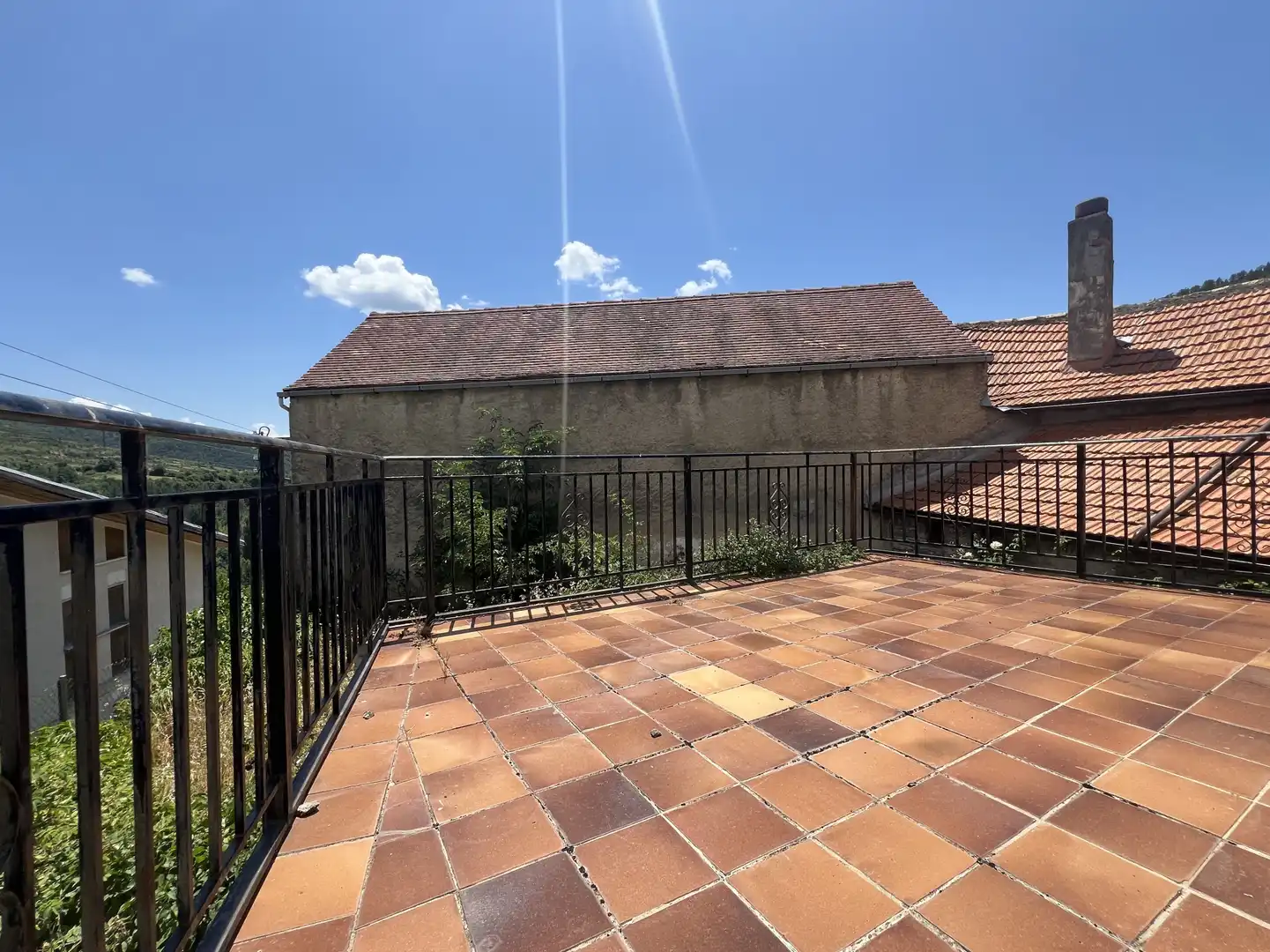 Terrace of Country homes for sale in Aragüés del Puerto