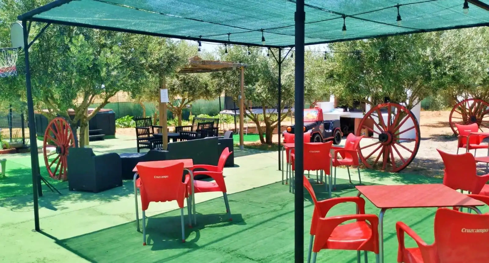 Terraza de Casa o chalet en venta en Alcalá del Júcar con Aire acondicionado, Jardín privado y Terraza