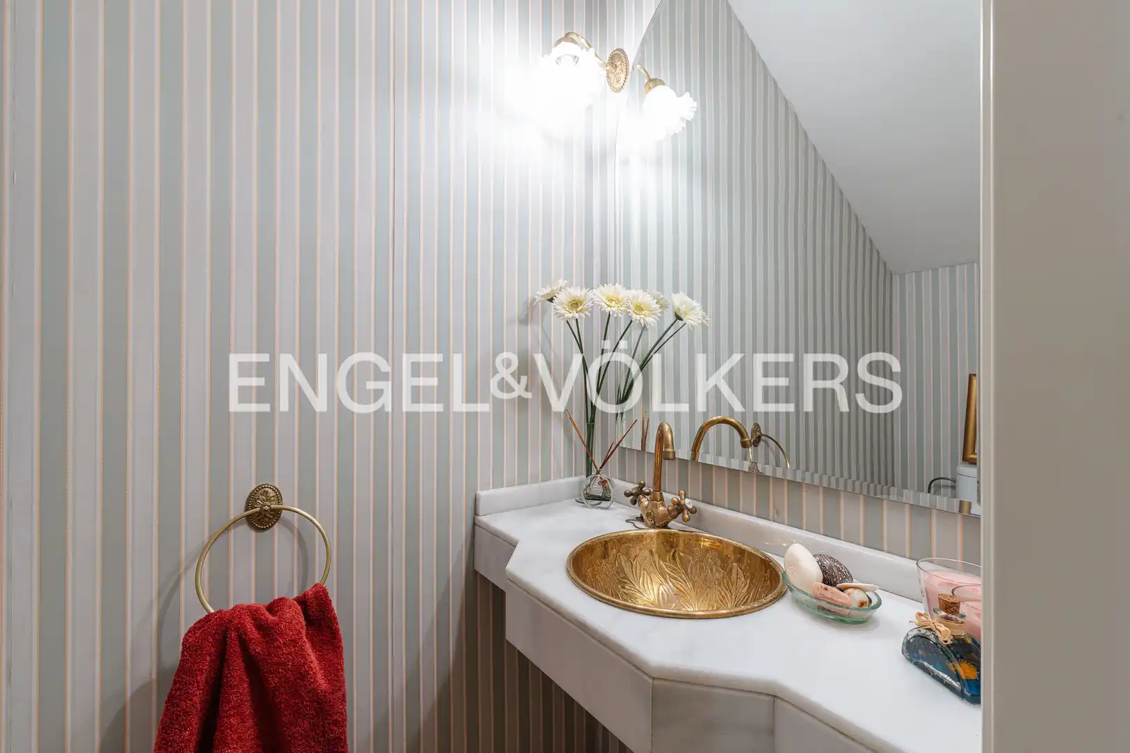 Baño de Casa o chalet en venta en Las Rozas de Madrid con Aire acondicionado, Calefacción y Jardín privado