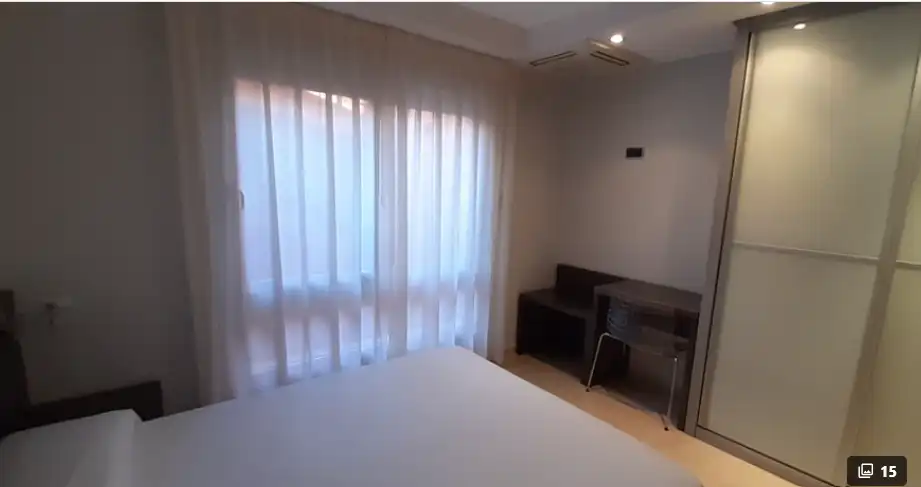 Bedroom of Apartments for rent in Benitachell / El Poble Nou de Benitatxell  with Air Conditioner, Terrace and Furnished
