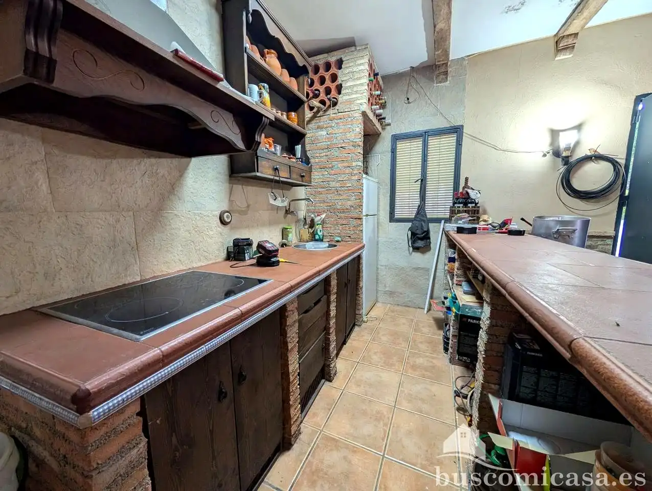 Cuina de Finca rústica en venda en Linares amb Aire condicionat, Jardí privat i Traster