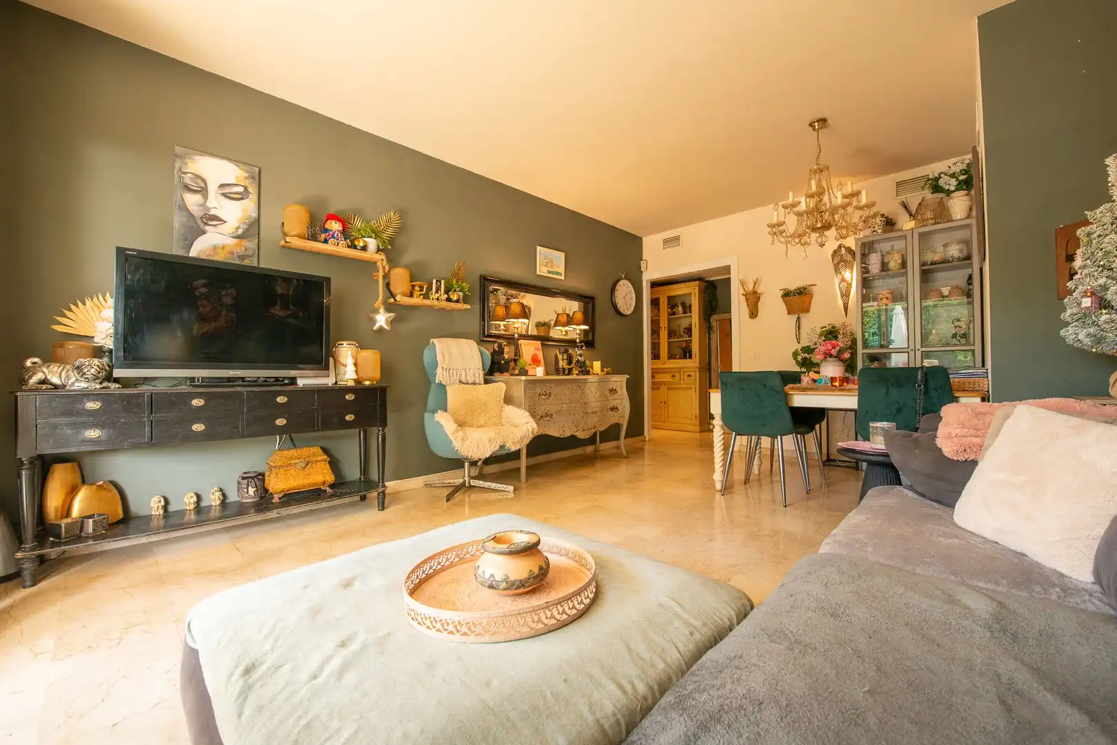Sala d'estar de Apartament en venda en Marbella amb Terrassa