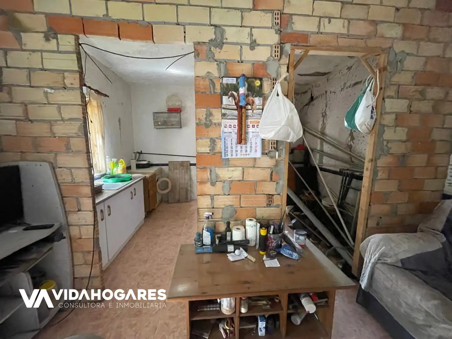 Cocina de Finca rústica en venta en Roquetas de Mar