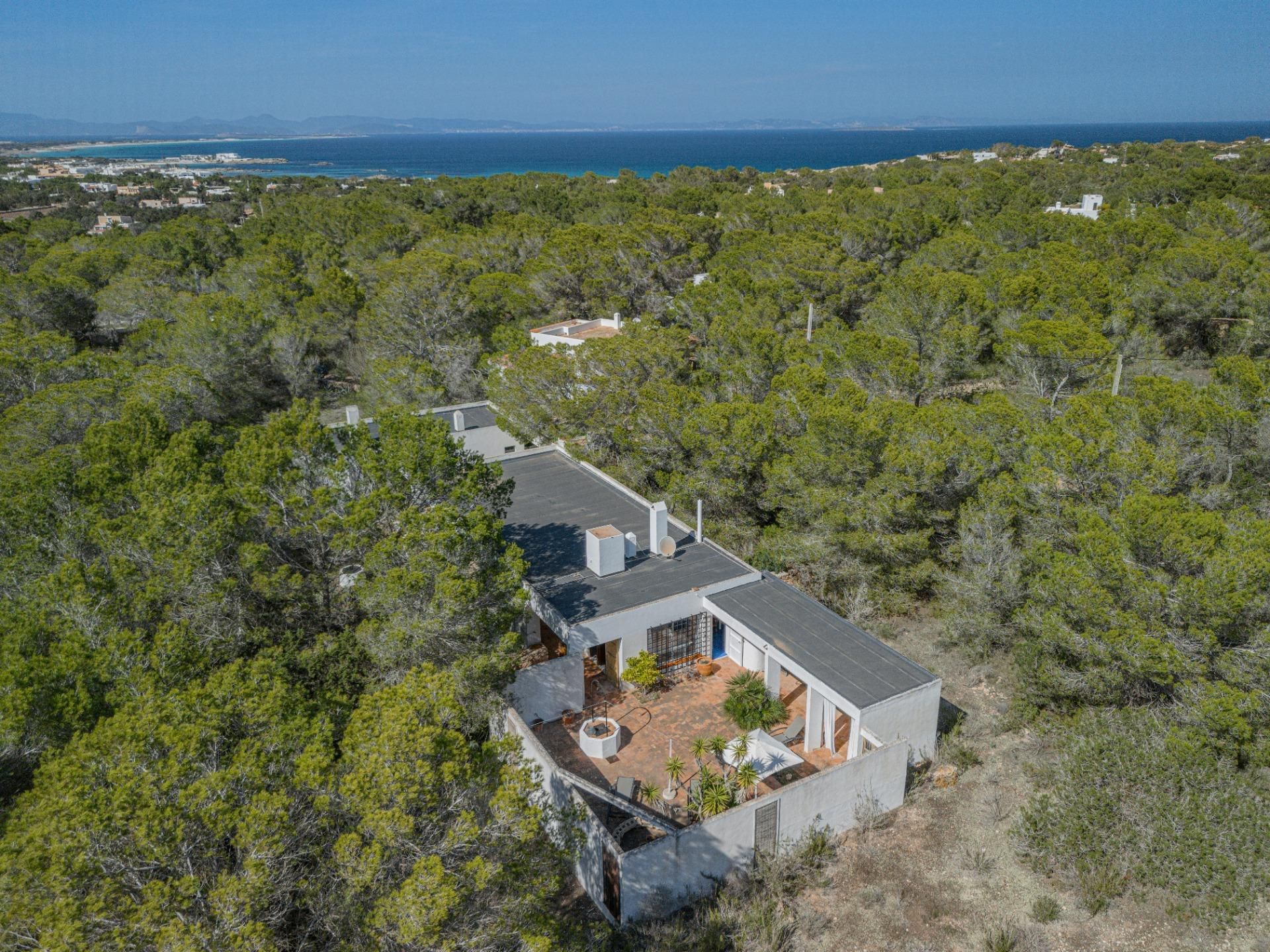 Vista exterior de Casa o xalet en venda en Formentera amb Jardí privat, Terrassa i Traster