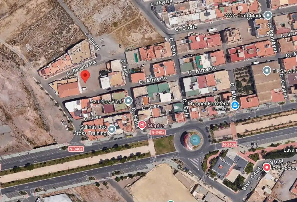 Residential land for sale in almeria