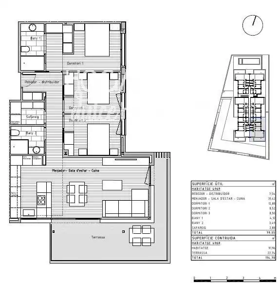 Penthouse with pool for sale in COSTA DAURADA, imagen 28