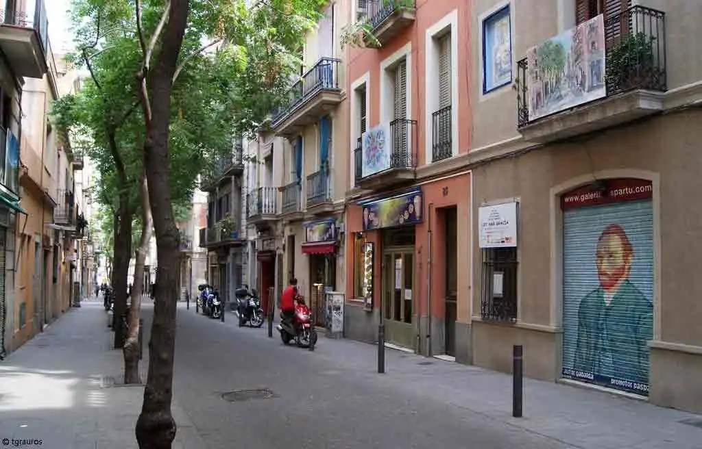Vista exterior de Piso en venta en Barcelona con Terraza