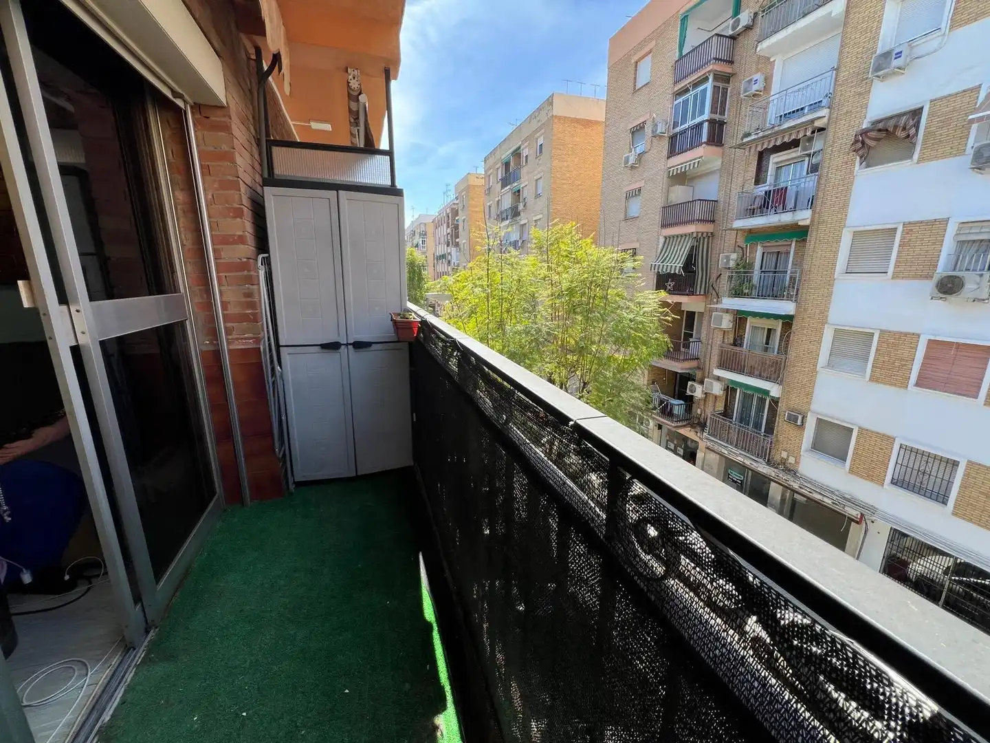 Balcony of Flat for sale in Córdoba  with Air Conditioner, Heating and Terrace