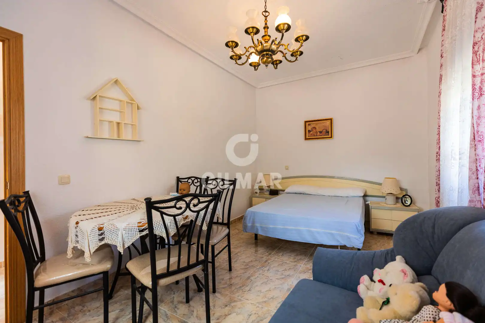 Bedroom of Houses for sale in Manzanares El Real  with Heating, Private garden and Swimming Pool
