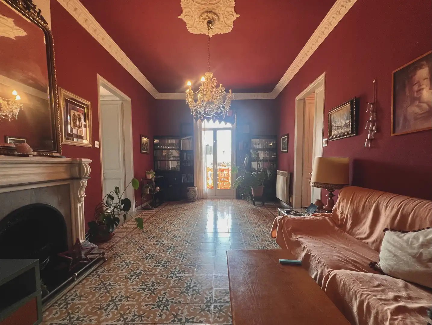 Sala de estar de Casa o chalet en venta en Teià con Calefacción y Jardín privado