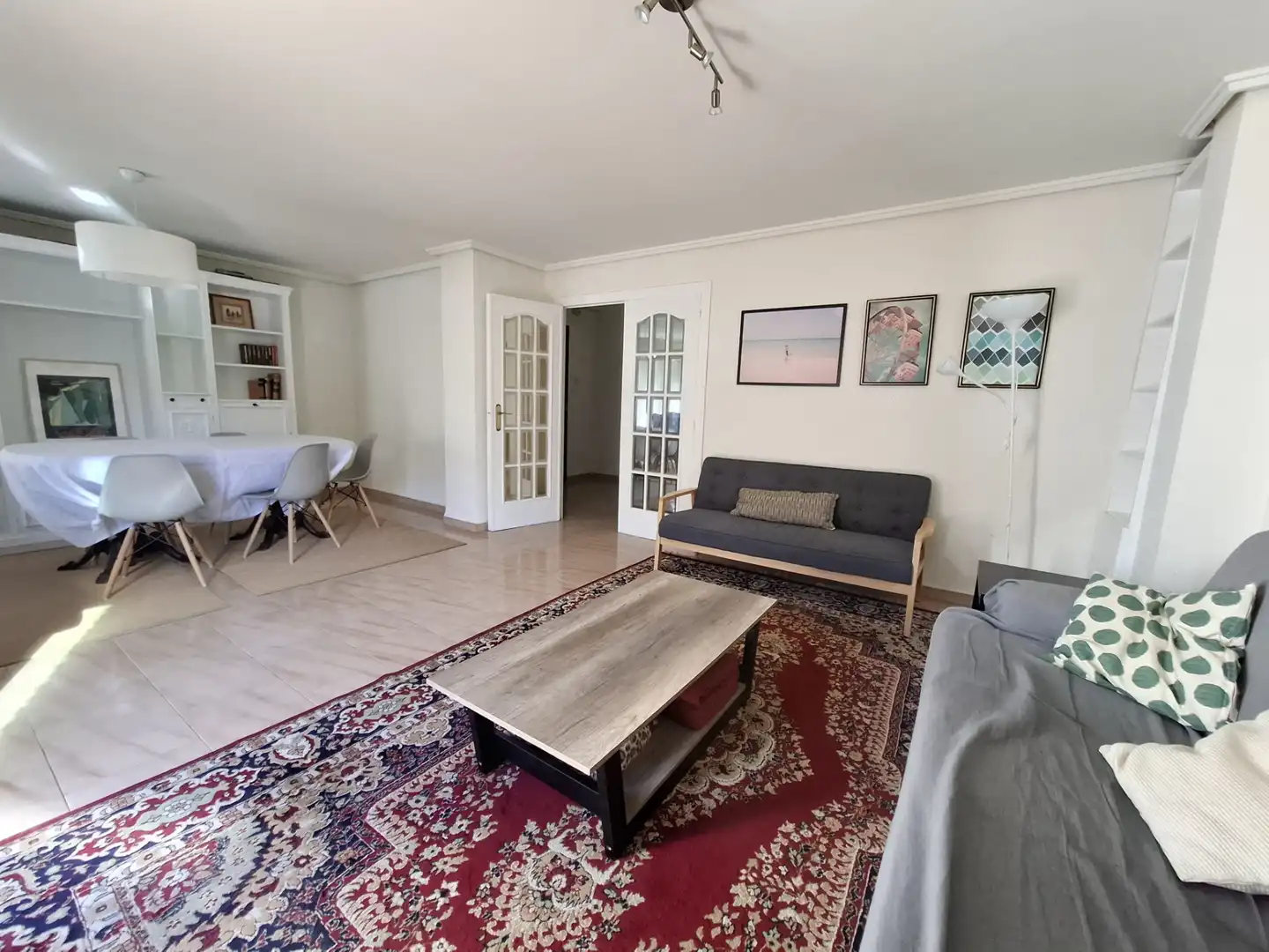 Wohnzimmer von Wohnung zum Verkauf in Valencia mit Möbliert und Balkon