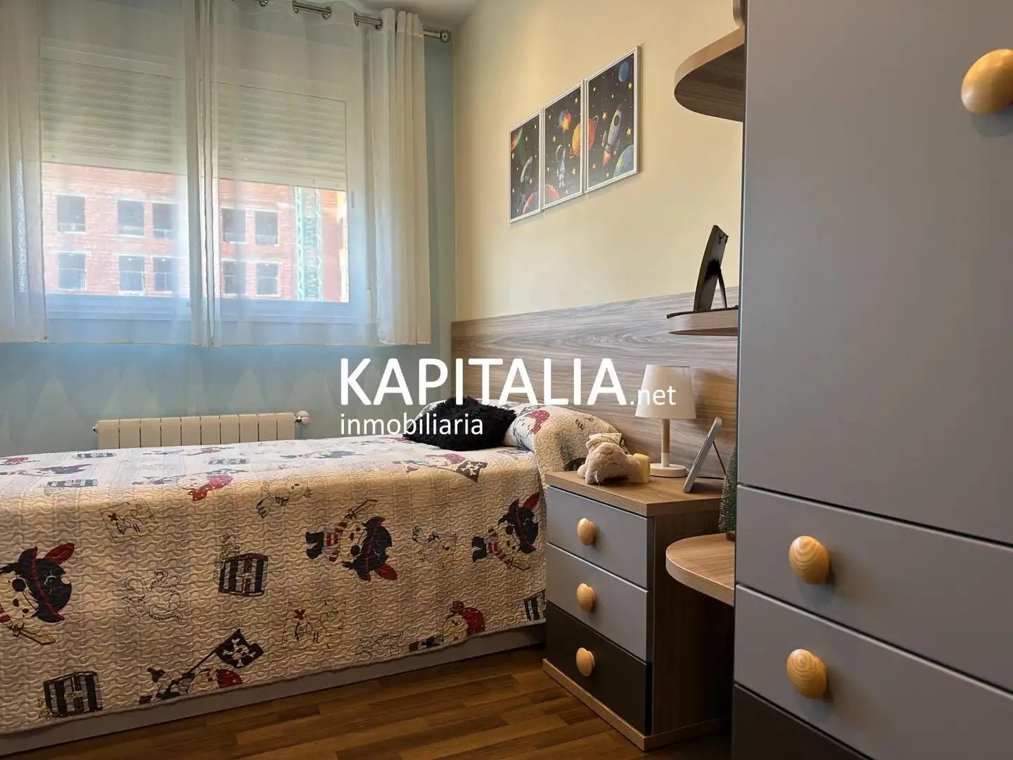 Bedroom of Flat for sale in Xàtiva  with Air Conditioner, Heating and Parquet flooring