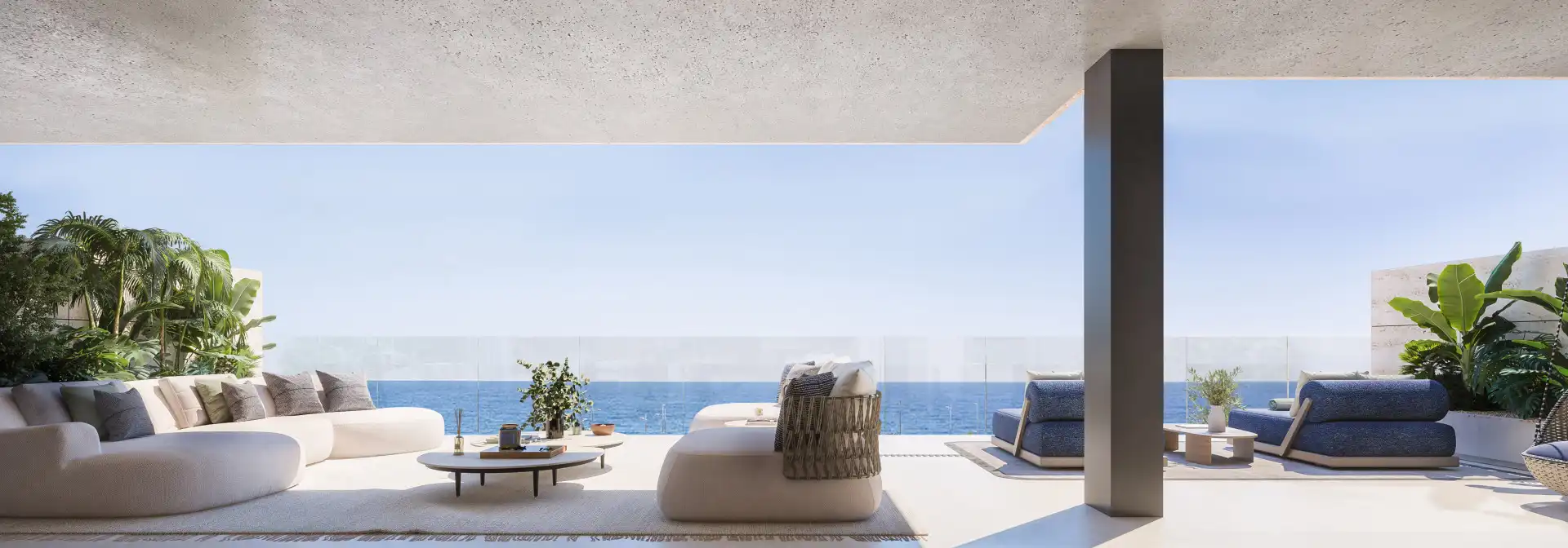 Terrace of Attic for sale in Manilva  with Air Conditioner, Terrace and Swimming Pool