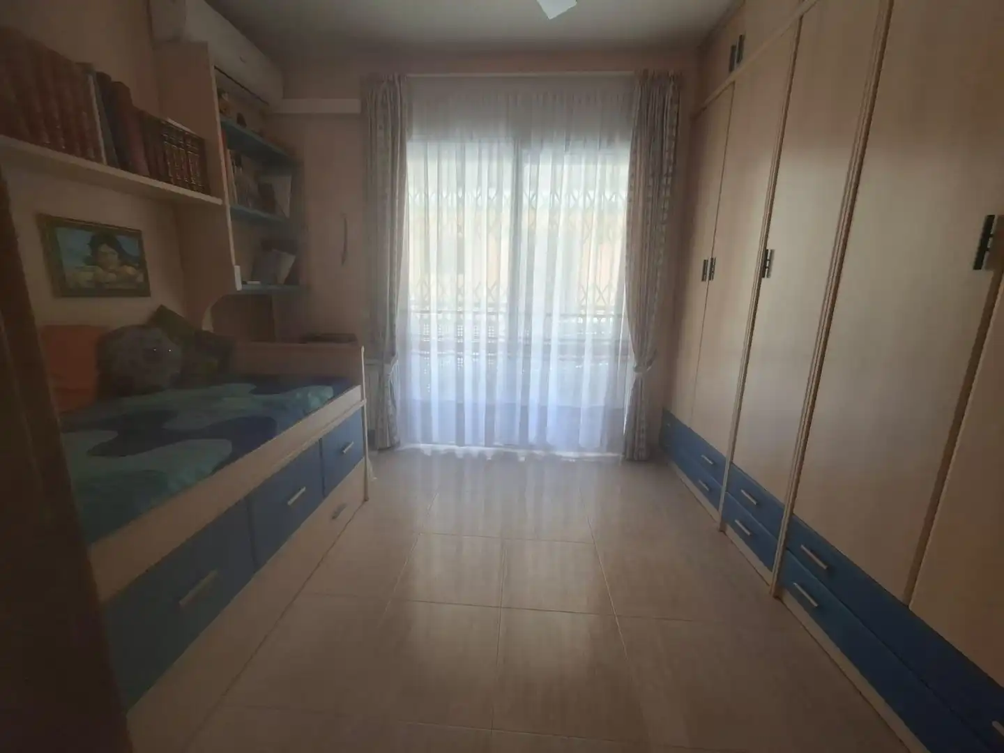 Schlafzimmer von Erdgeschoss zum Verkauf in Palafolls mit Klimaanlage, Heizung und Terrasse