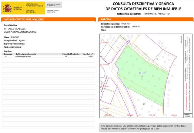 Terreno residencial en Venta en VILABELLA en Vilabella
