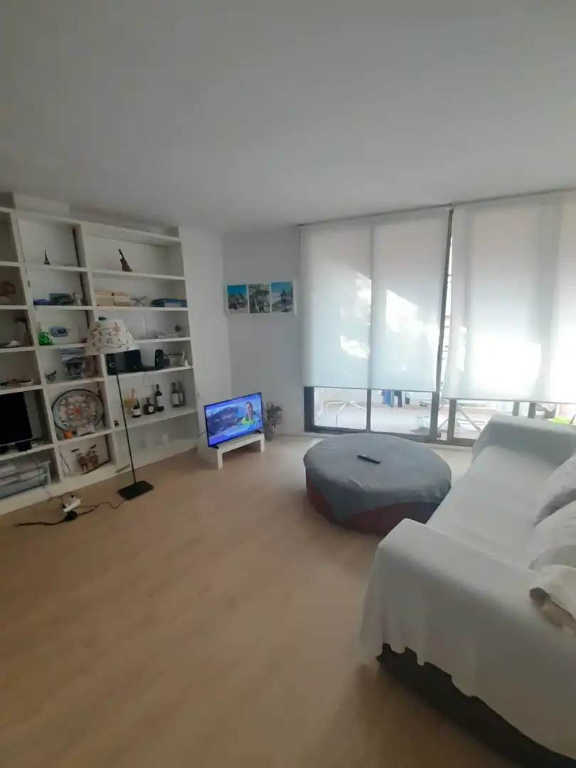 Living room of Flat for sale in Barcelona  with Air Conditioner, Heating and Parquet flooring